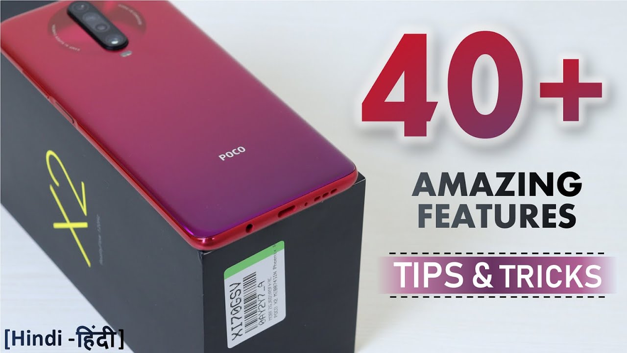 Poco X2 Tips & Tricks | 40+ Special Features - TechRJ