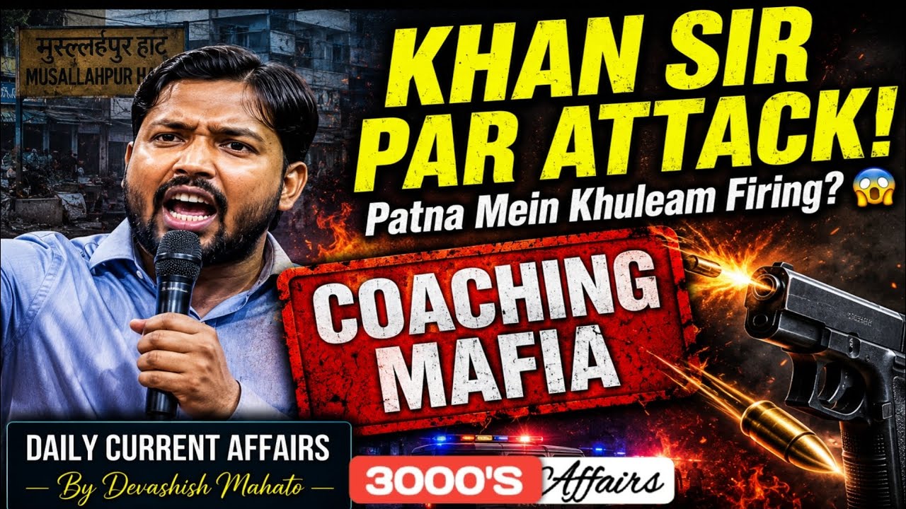 KHAN SIR PAR HAMLA! 😱 Patna Coaching Mafia Exposed? | Devashish Mahato