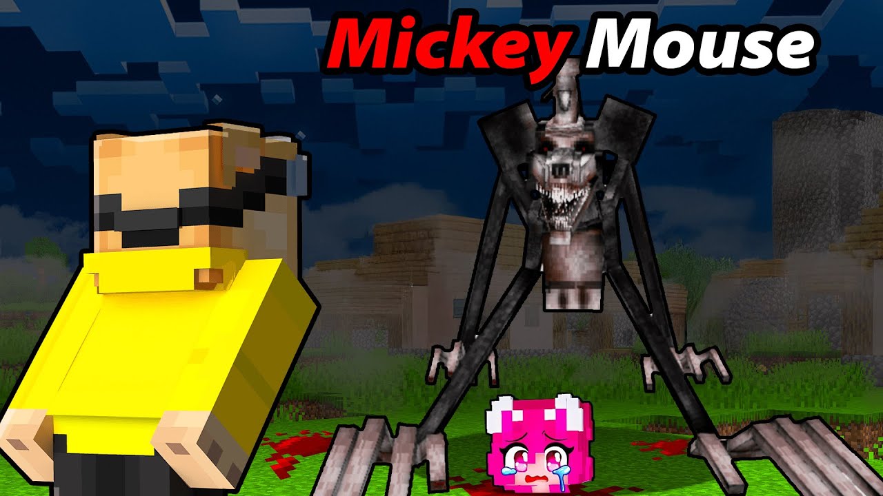 L-am Adaugat pe Mickey Mouse in Minecraft...