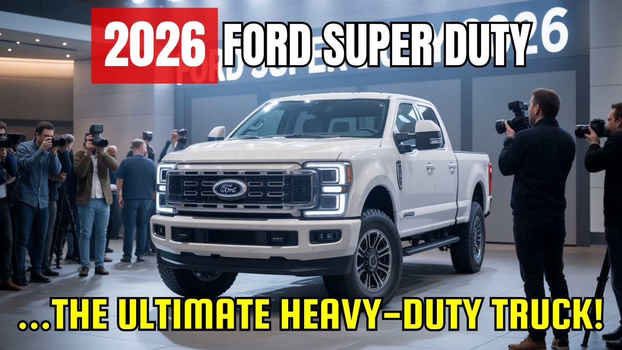 Why Everyone’s Holding Out for the 2026 Ford Super Duty: 7 Game-Changing Upgrades! Heavy Duty
