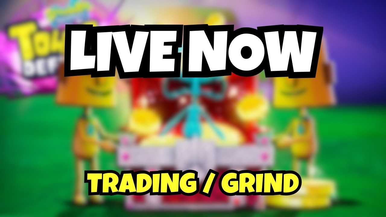 🔴 LIVE : JOIN FOR CHAOS... | SPONGEBOB TD