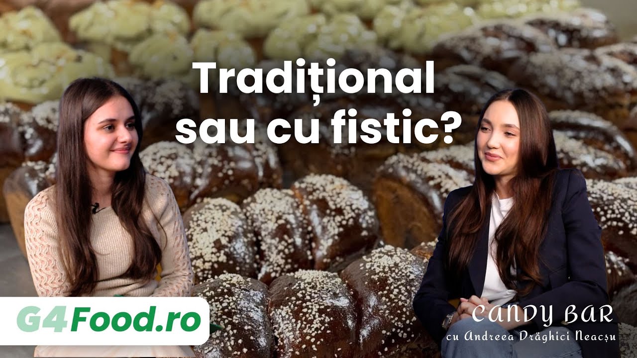 Cozonacul tradițional la București, cel cu fistic în Suceava: Andreea Druță explică diferențele