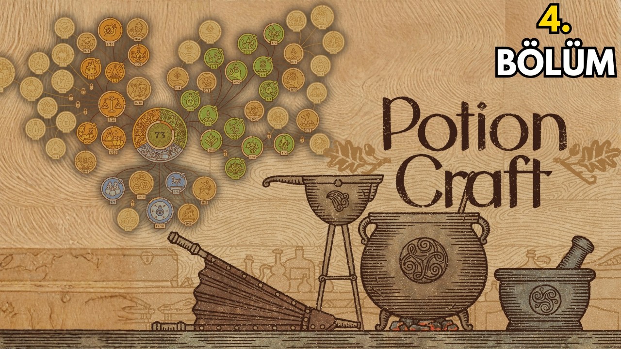 Simya Becerileri | Potion Craft | 4. Bölüm