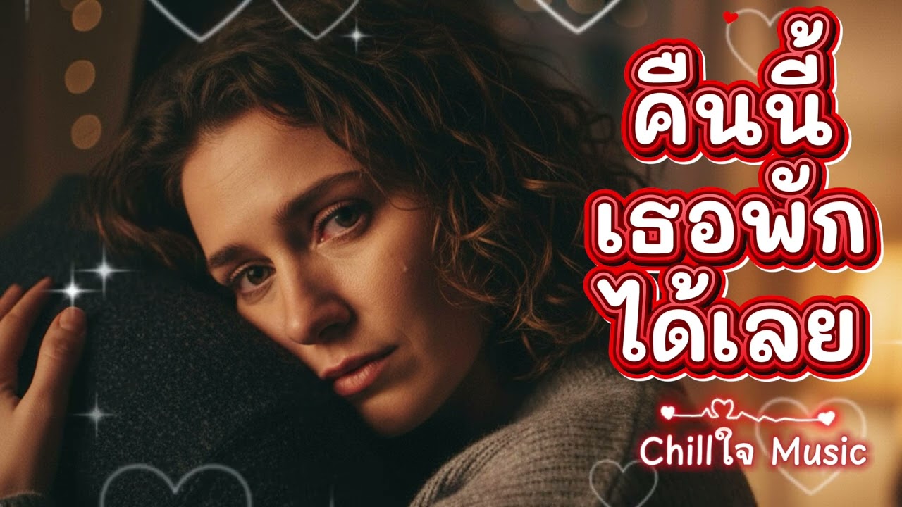 “คืนนี้เธอพักได้เลย“  /เพลงรักปลอบใจ ฟังตอนดึกแล้วจะไม่เหงา