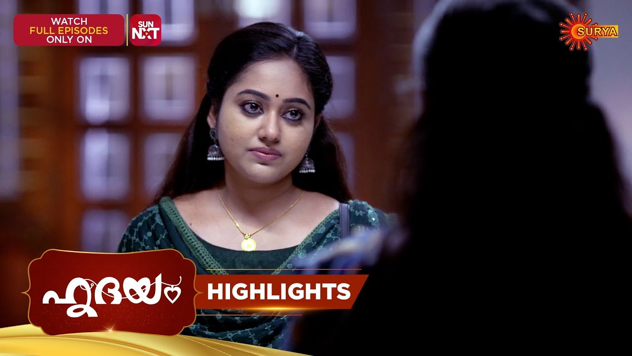 Hridhayam - Highlights of the day | 09 Mar 2026 | Malayalam Serial | Surya TV