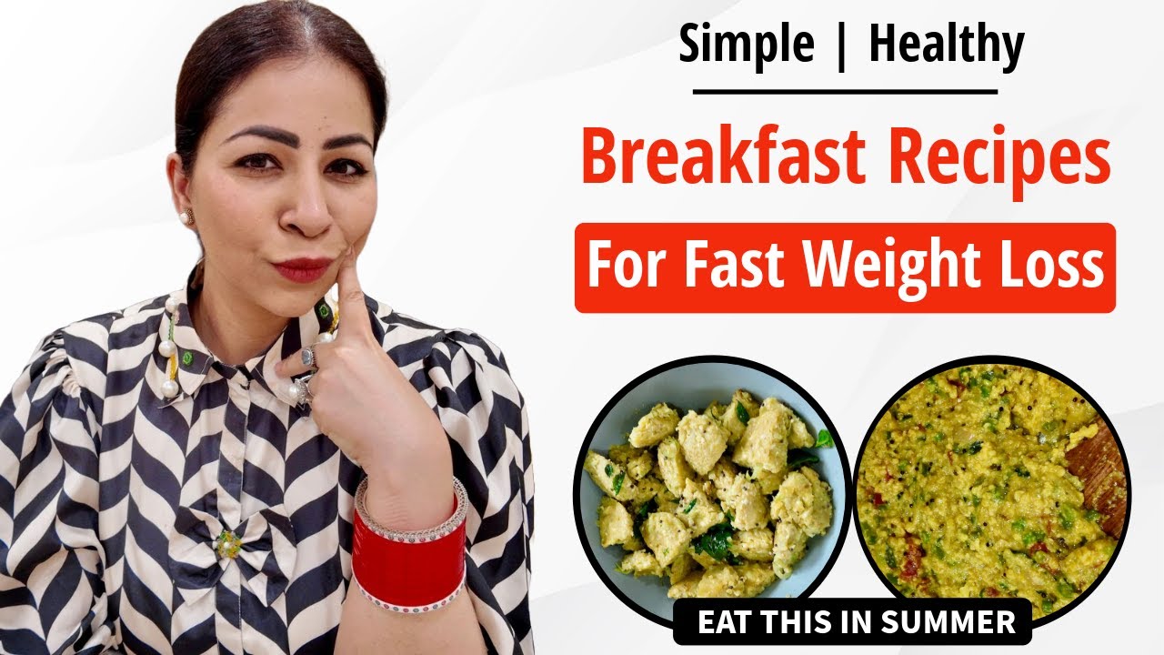 5-Minute Breakfast Recipes For Fast Weight Loss | Healthy Breakfast Ideas (In Hindi) | Fat to Fab