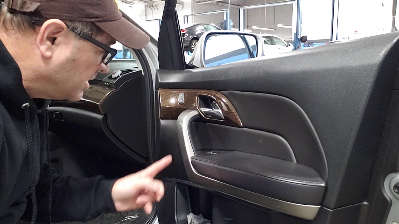 Acura MDX 2007-13 Door panel removal