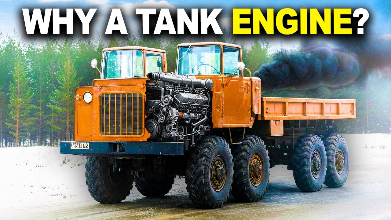 Why Did The Ural 8x8 Have A Tank Engine? The Answer Is Brilliant