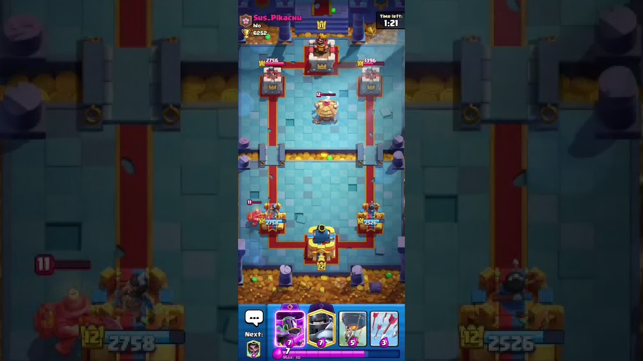 Easy match😁#Clashroyale#Stealabrainrot#Roblox#Shorts