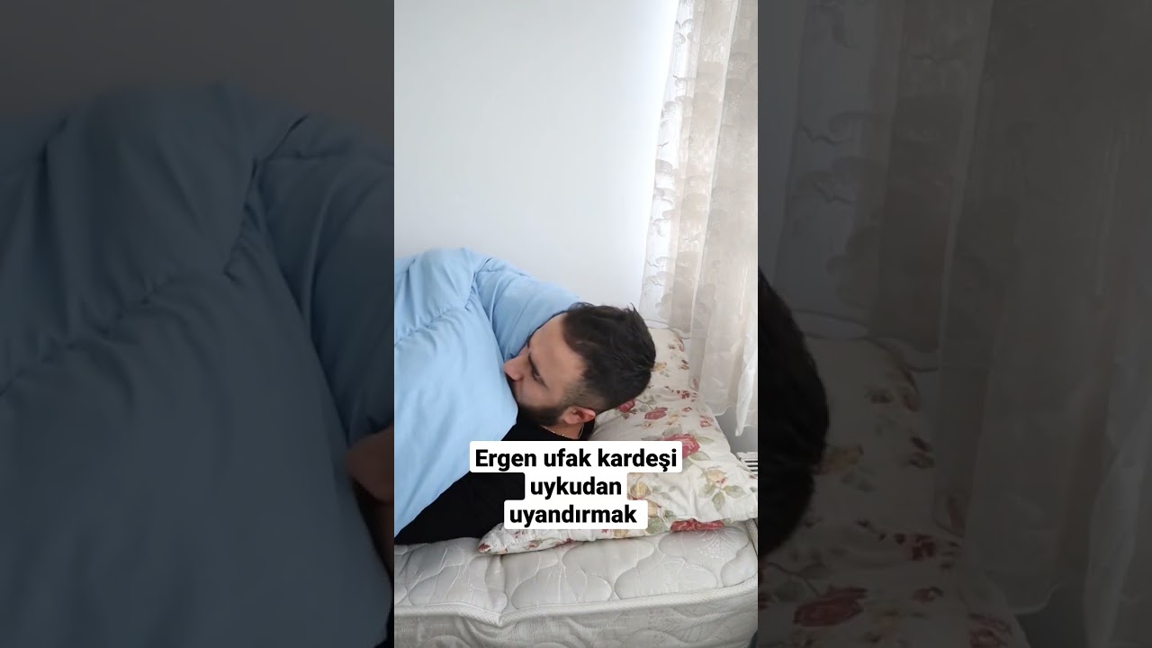 ergen kardeşi uykudan uyandırmak #keşfet #shorts