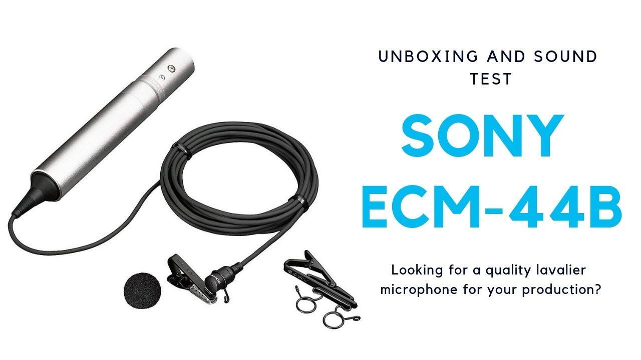 Sony ECM-44B Lavalier Microphone - Is it GOOD?