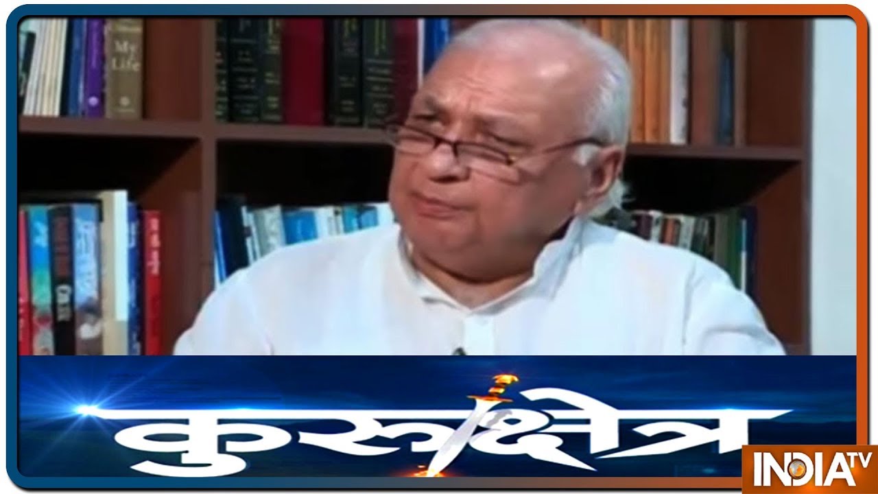 क्या 'कांग्रेस' ने मुसलमानों को गटर में फेंका ? सुनिए क्या बोले आरिफ मोहम्मद खान