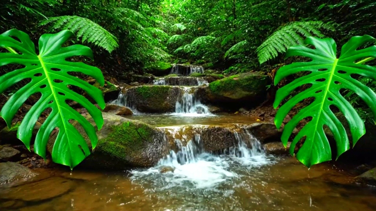 RIVER WATER SOUNDS ASMR | NATURAL RELAXATION FOR INSOMNIA, STUDY, AND DEEP SLEEP