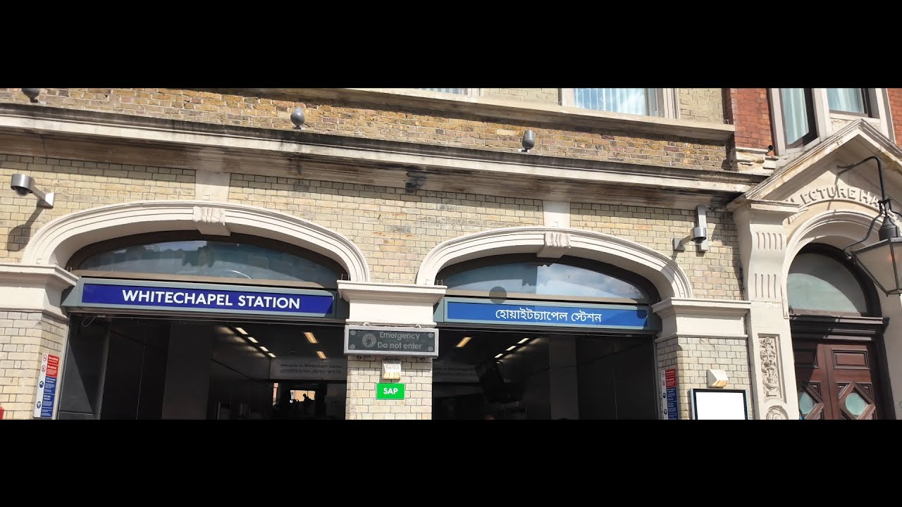 Whitechapel Market London England UK Tour Walk Shopping 4K HDR
