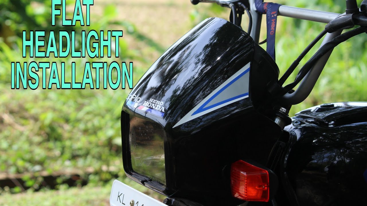 installing_flat_headlight_on_splendor_cd_delux_Cd_down