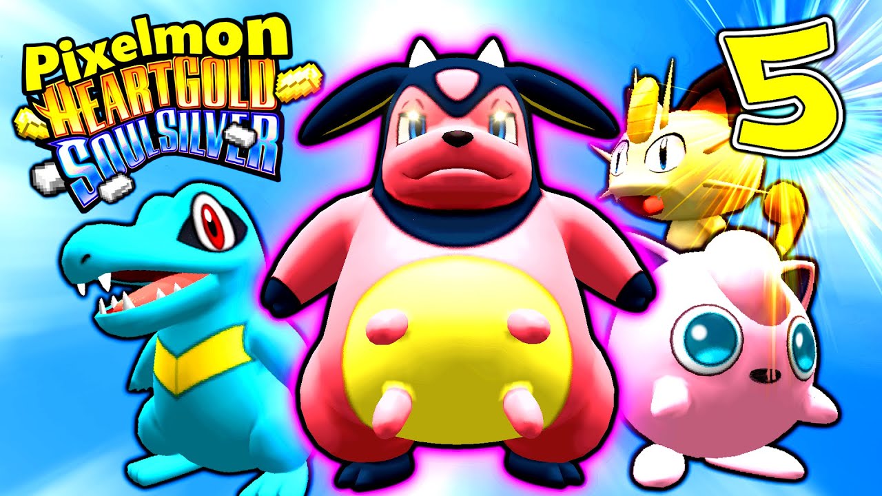 Minecraft Pixelmon HEARTGOLD and SOULSILVER! - Episode 5 (Minecraft Pokemon Mod)