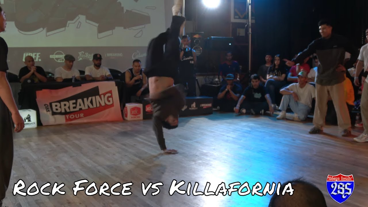 Culture of 4 2022 Bboy Top 16 Rock Force vs Killafornia
