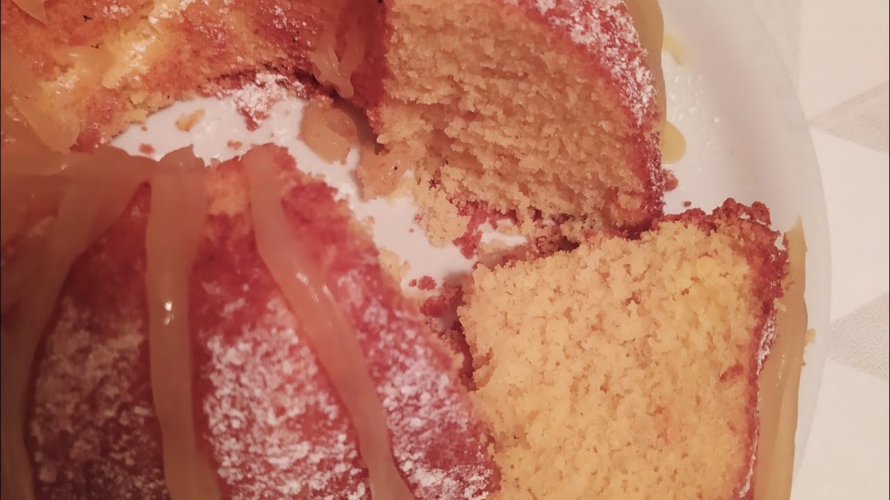 كيكة الذرة الاقتصادية بالبرتقالcake a l'orange sans gluten