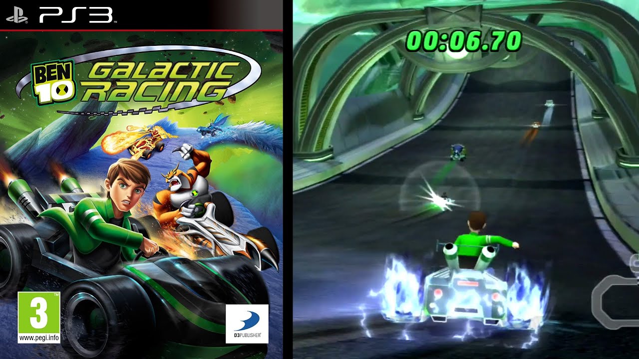 Ben 10: Galactic Racing ... (PS3) Gameplay