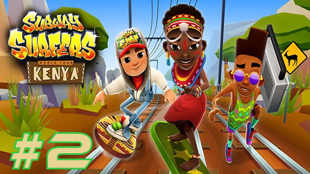Subway Surfers: Kenya - Sony Xperia Z2 Gameplay #2