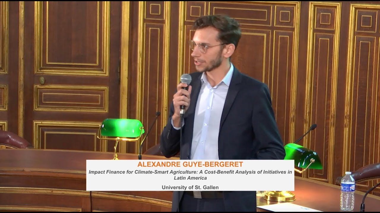 FIR-PRI AWARD 20th years anniversary ! Best Master Thesis 2025 - Alexandre Guye-Bergeret