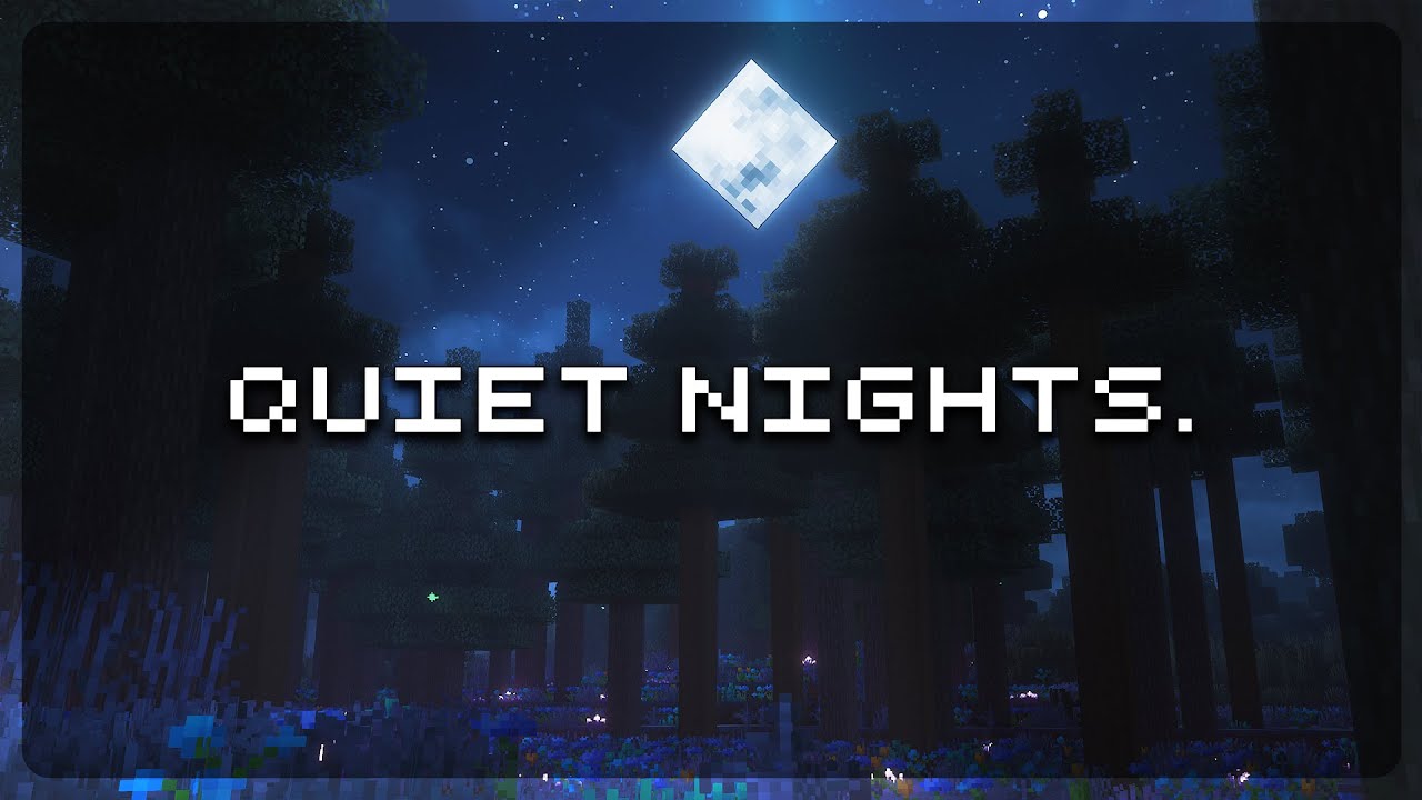 i miss those quiet nights... (minecraft music & ambience)