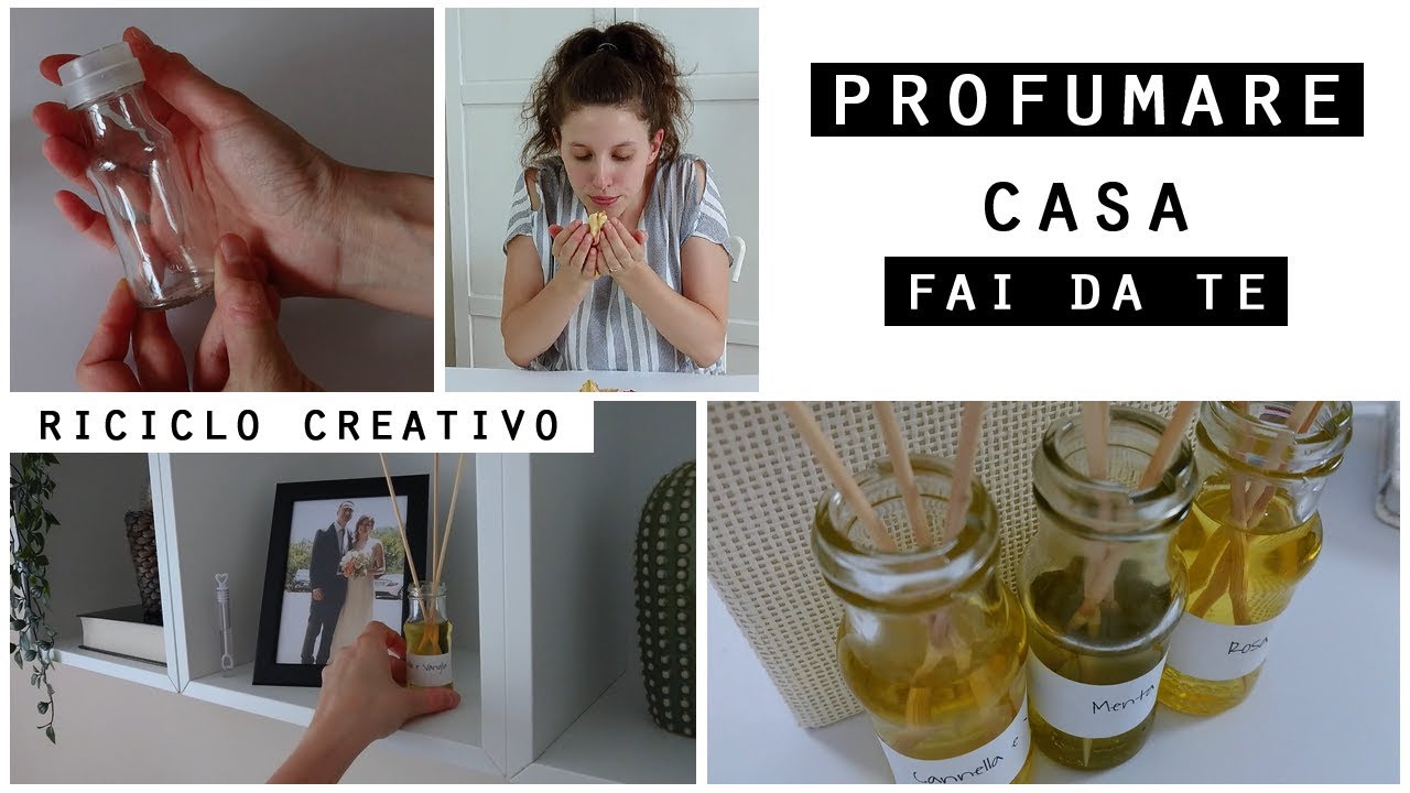 Come REALIZZO dei PROFUMATORI per ambiente FAI DA TE/RIUTILIZZO i VASETTI delle SPEZIE