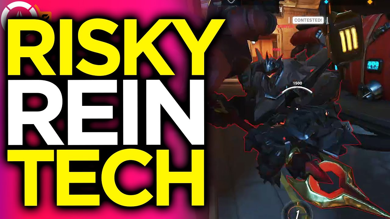 This Reinhardt Tech Rarelly Works...But When It Does! - Overwatch 2