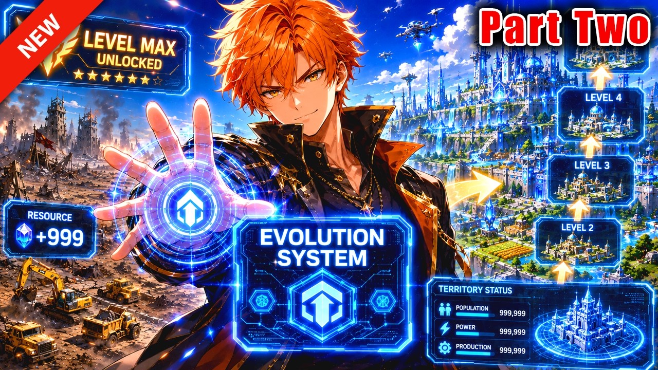 Part 2: After Inheriting Wasteland, I Unlocked Evolution System&mdash;My Territory Can Upgrade Infinitely!