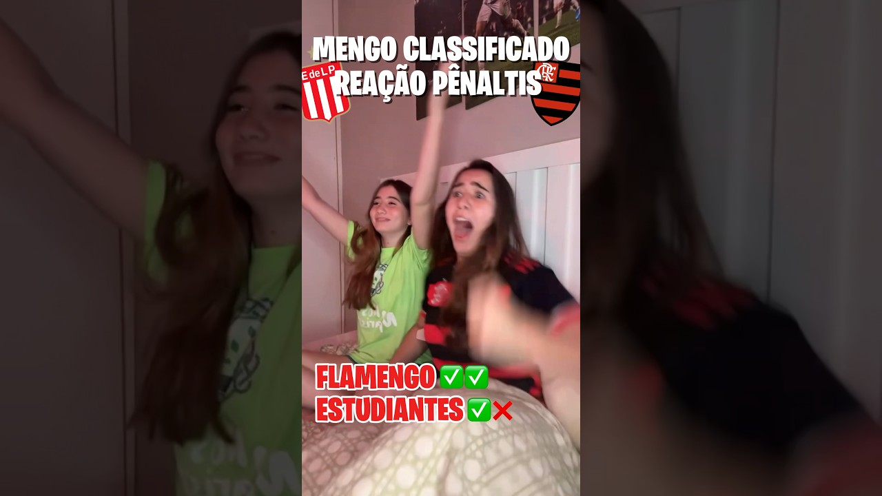 FLAMENGO CLASSIFICADO! REA&Ccedil;&Atilde;O AOS PENALTIS, ROSAI HER&Oacute;I!!🔥⚽️