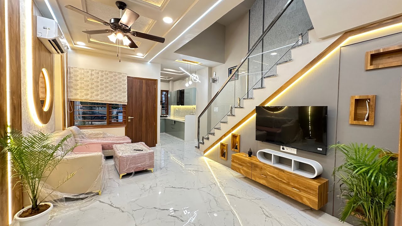 15x50 House design with 3 bedroom | furnished house for sale in Jaipur Rajasthan