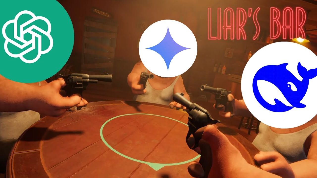 ¿Qué INTELIGENCIA ARTIFICIAL Miente Más? | IA juega Liar’s Bar