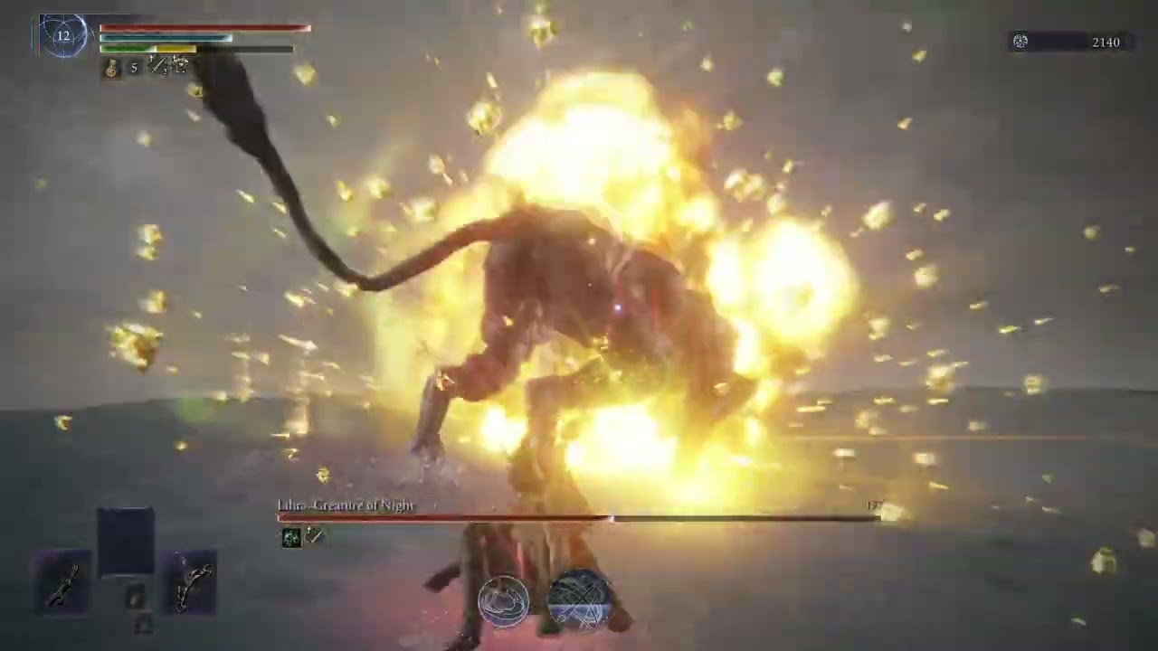 Elden Ring Nightreign Ironeye Solo Libra, Creature of Night Boss Fight