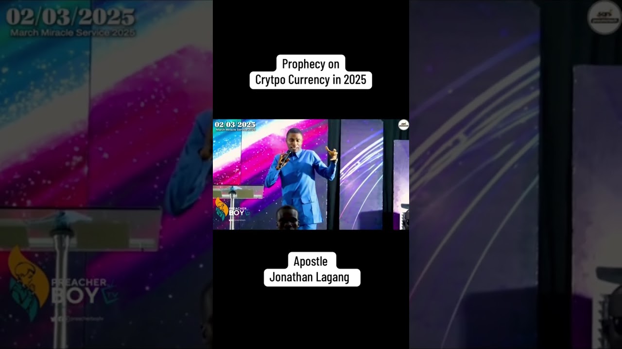 Trending Prophecy on Cryptocurrency by Apostle Jonathan Lagang #shortsfeed #apostlejonathanlagang