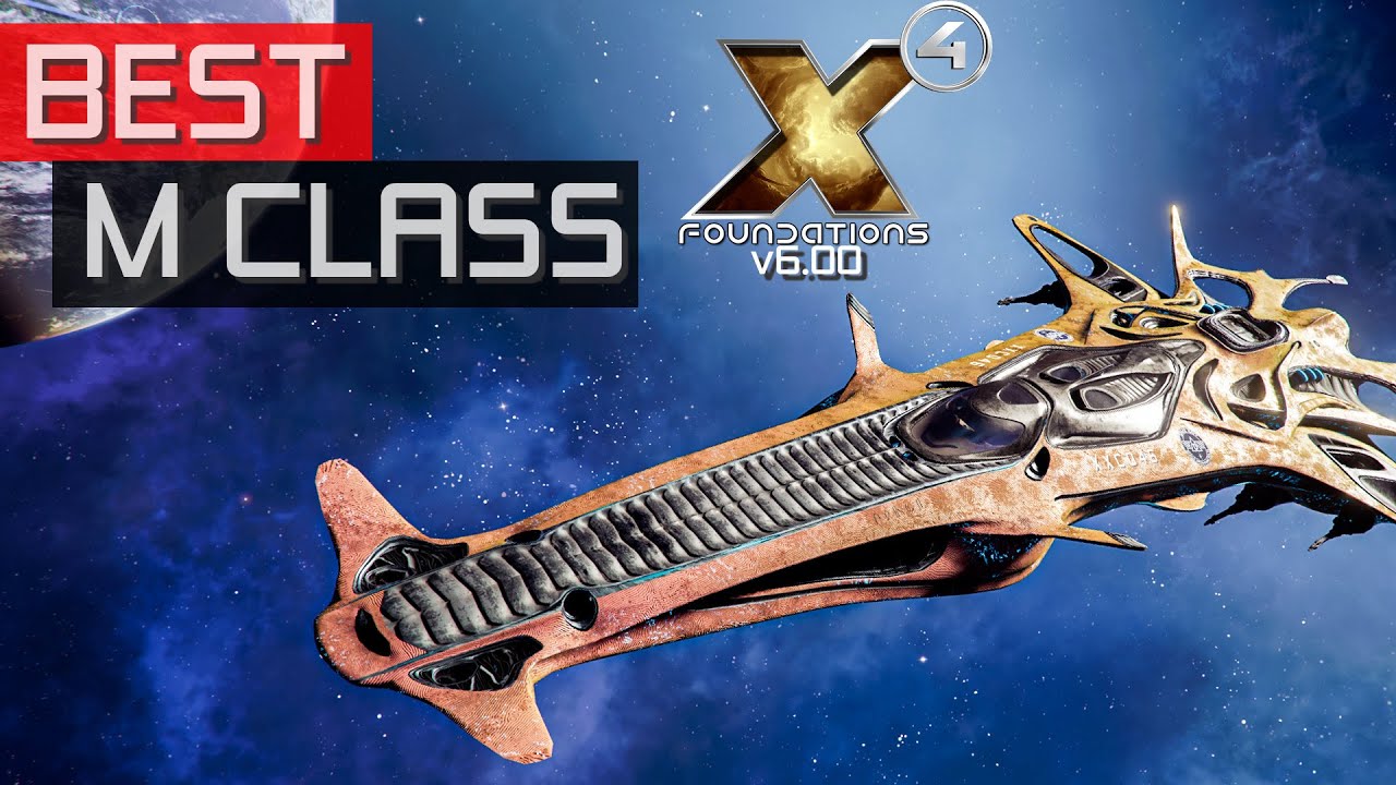 Лучшие корабли класса M в X4:Foundations в 2024 году (v6.xx)