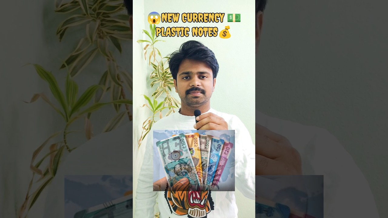 😱NEW CURRENCY 💵 PLASTIC NOTES 💰 #telugu #news #shortsfeed