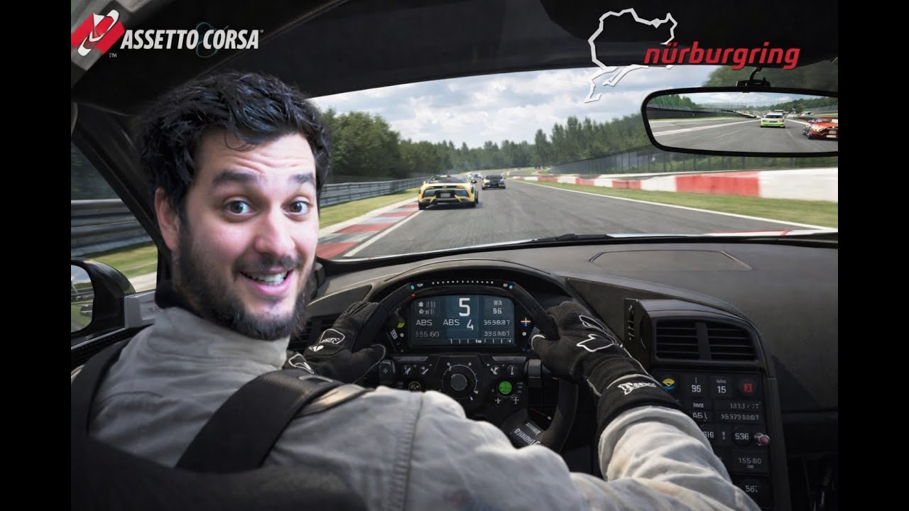 Assetto Corsa Nürburgring  Tanulás!!! MOZA R3!!