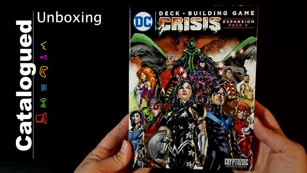 Unboxing: DC Deck-Building Game: Crisis Expansion Pack 4
