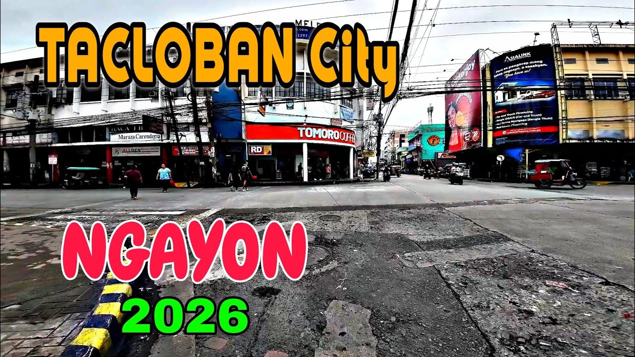 Tacloban city ngayon after ang malakas na bagyong Yolanda#BossrikTV