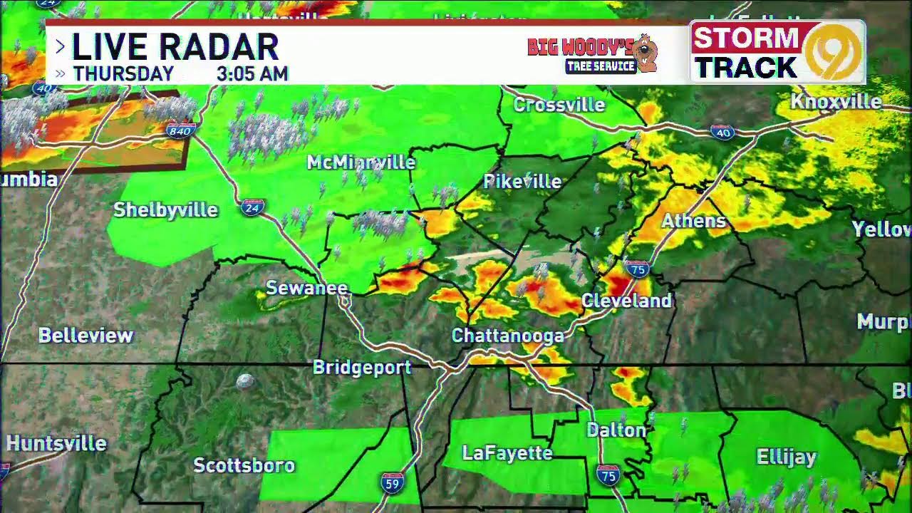 WATCH: Chief Meteorologist David Glenn is tracking Wednesday night storms live.