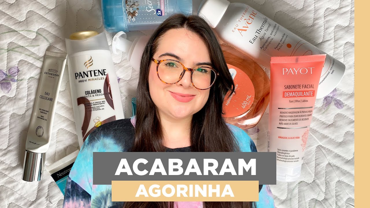 Produtos de beleza que usei até o fim! | Thais Marques