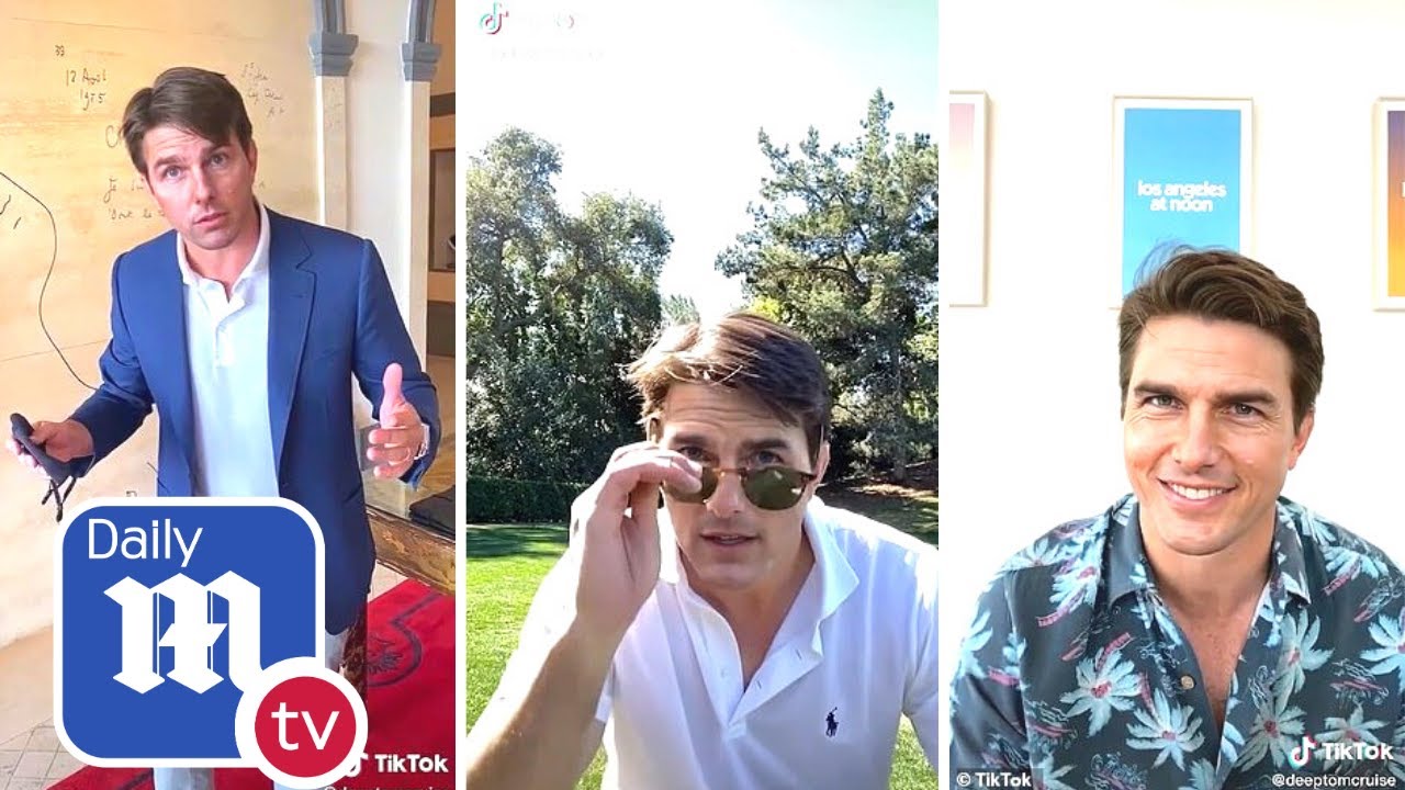 'Deepfake' Tom Cruise on TikTok has over 11million views - DailyMail TV