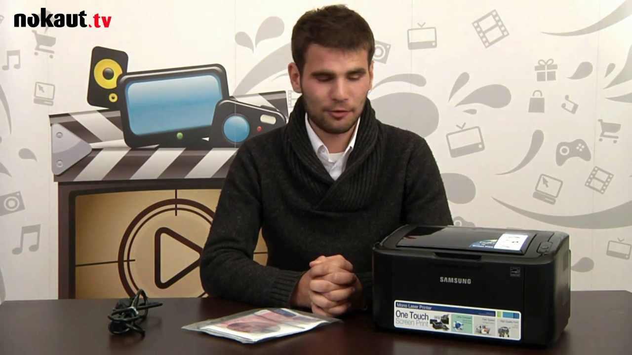Recenzja nokaut.tv: Drukarka Samsung ML 1865