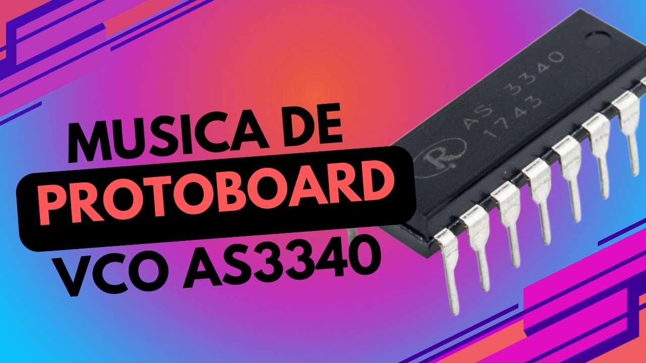 Musica de Protoboard: Explorando el AS3340 - (VCO, LFO)