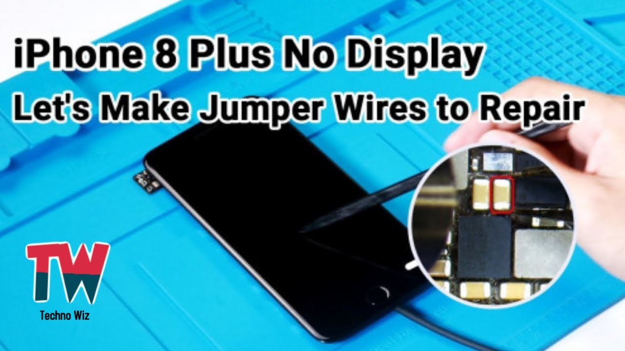 How to Fix iPhone 8 Plus Black Screen/No Display | iPhone 8 Plus Repair