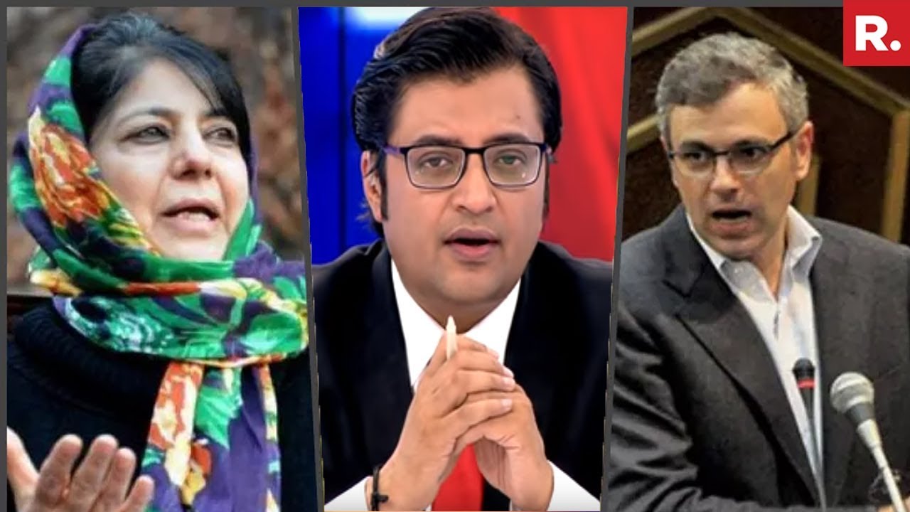 Mehbooba Mufti And Omar Abdullah Unite Against Article 35A | The Debate With Arnab Goswami