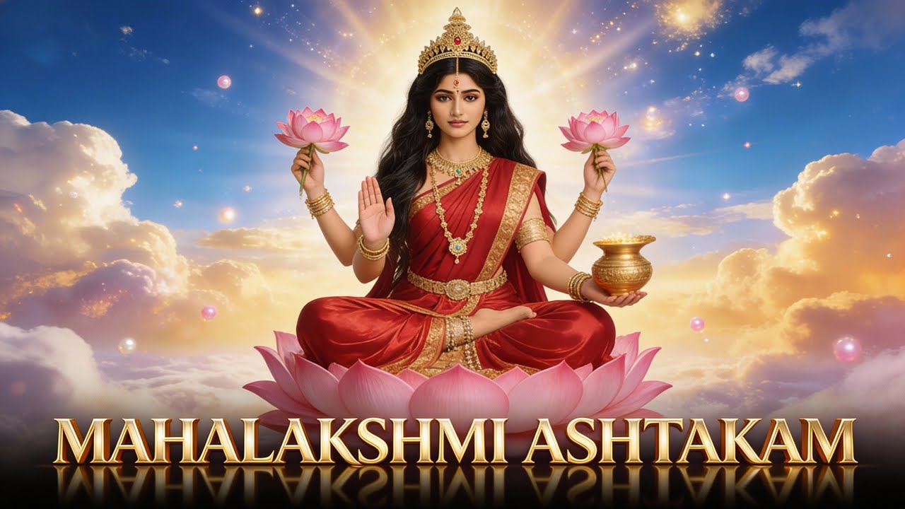 MAHALAKSHMI ASHTAKAM | Divine Blessings of Maa Lakshmi | Prosperity & Abundance