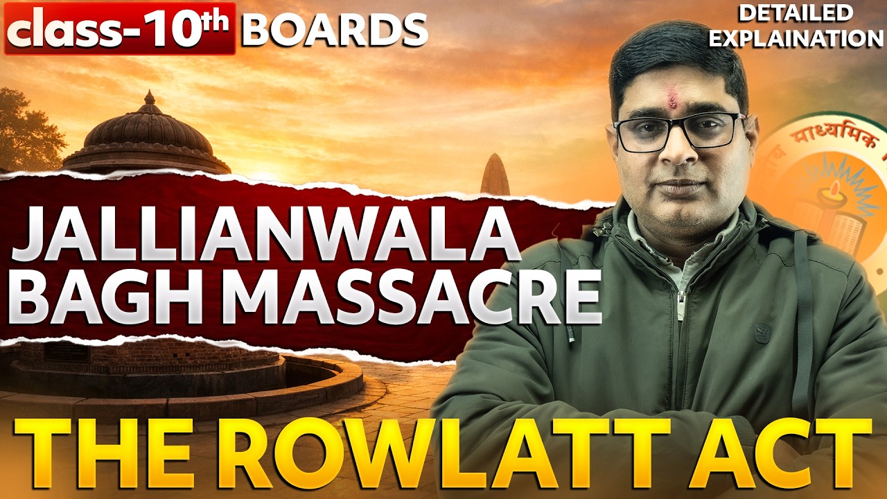 Don’t Skip This! Rowlatt Act & Jallianwala Bagh | 5–8 Marks Guaranteed Topic