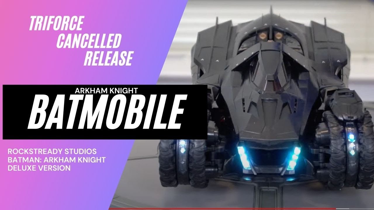 Batman: Arkham Knight Batmobile Exclusive Cancelled Release Version