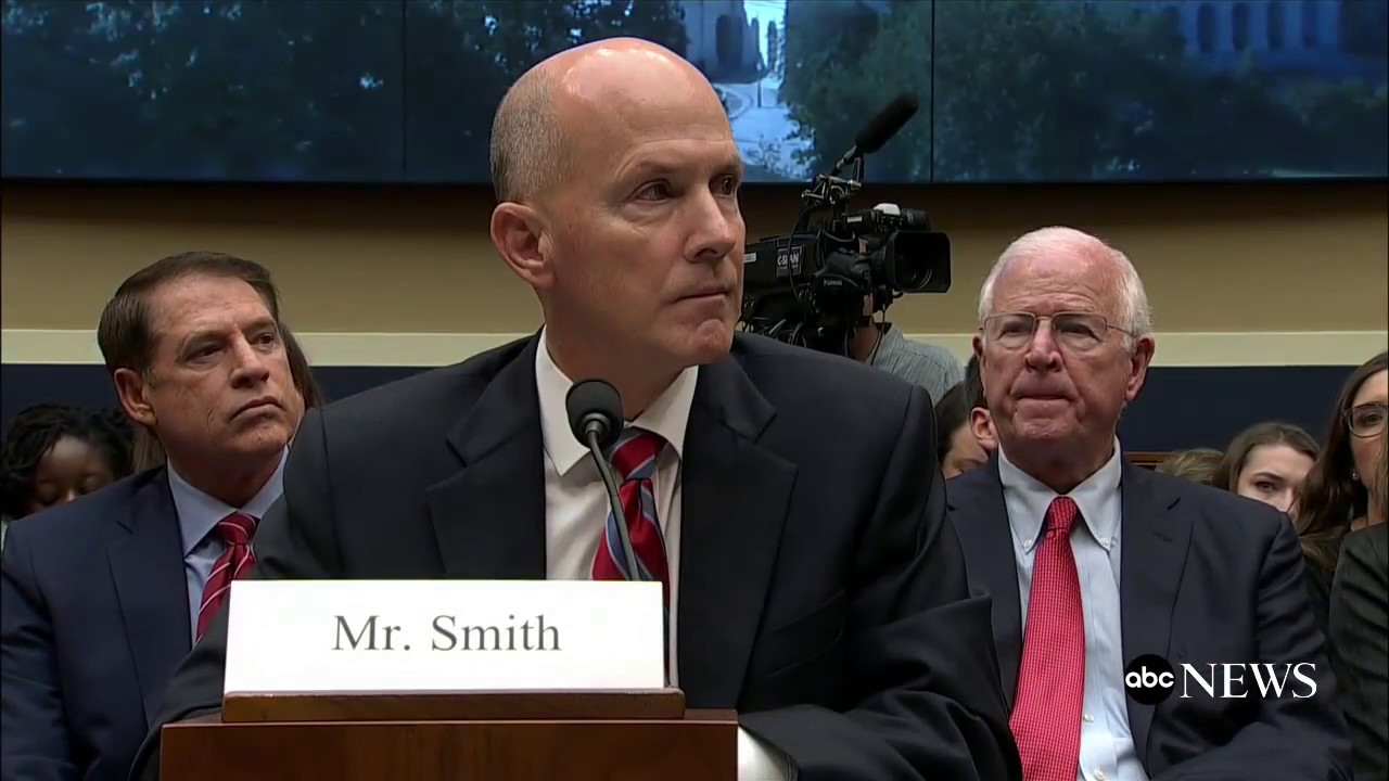 Equifax ex-CEO testifies about data breach on Capitol Hill